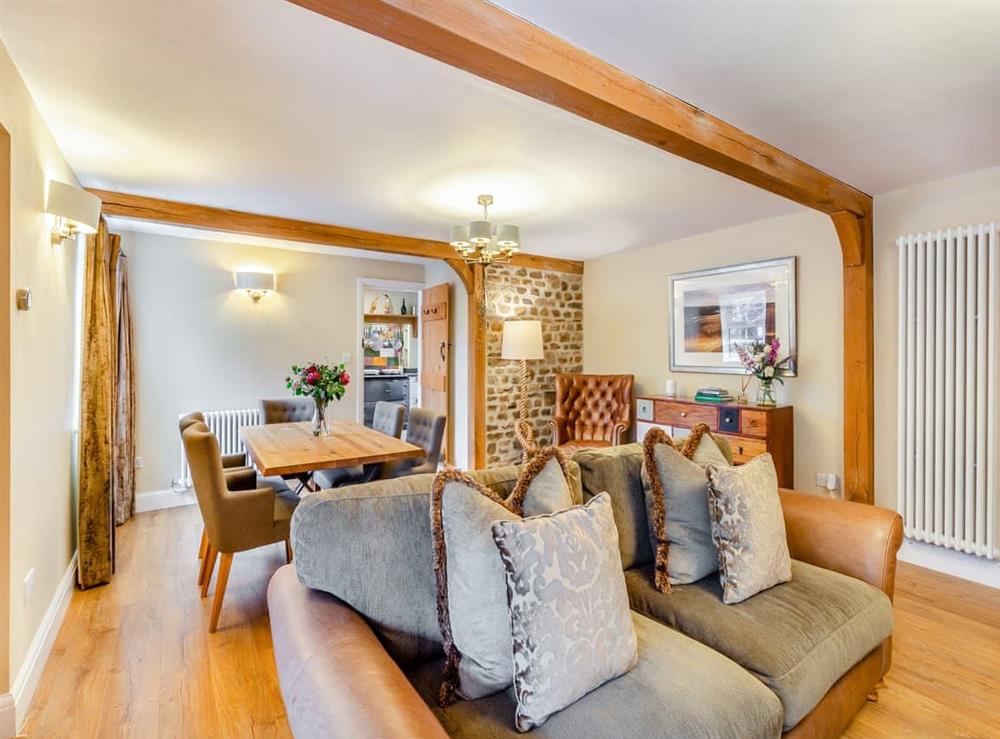 Open plan living space (photo 3) at Forge Cottage in Carlton, near Leyburn, North Yorkshire