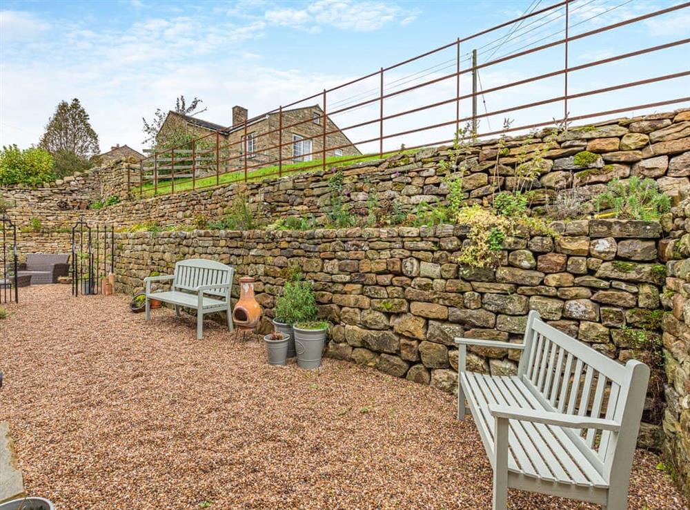 Sitting-out-area (photo 3) at Forge Cottage in Carlton, near Leyburn, North Yorkshire