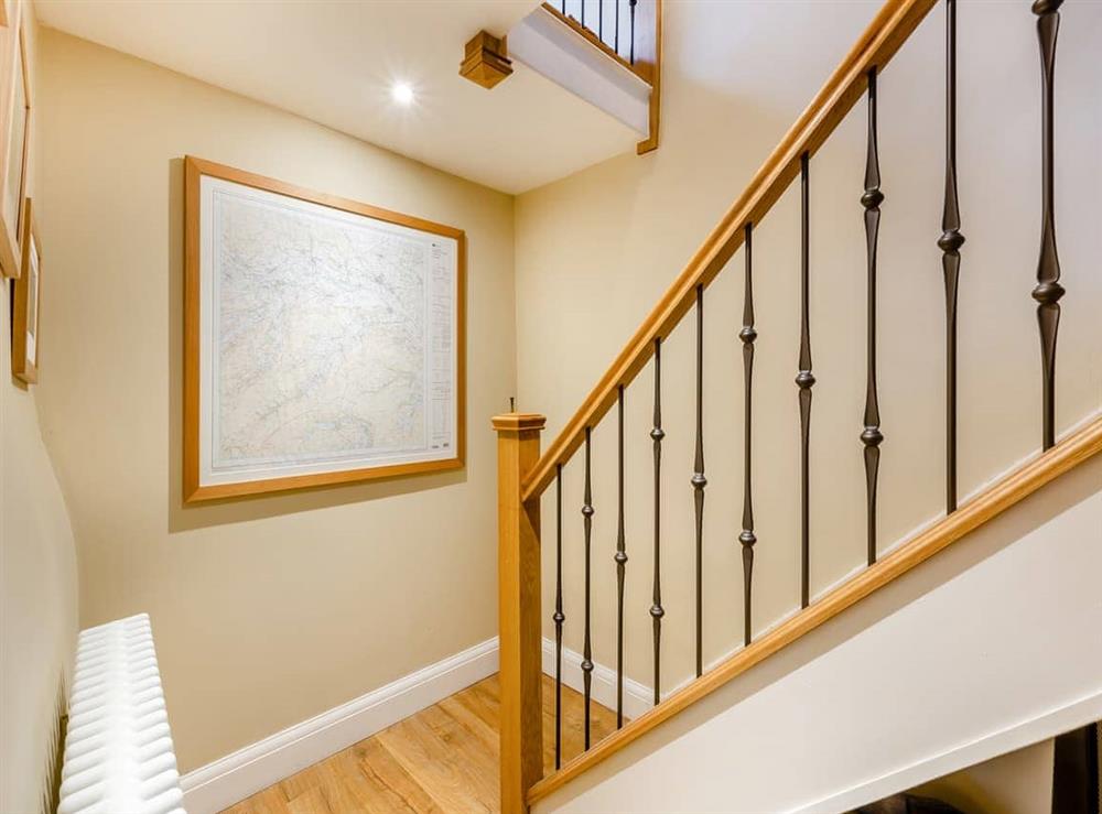 Stairs at Forge Cottage in Carlton, near Leyburn, North Yorkshire