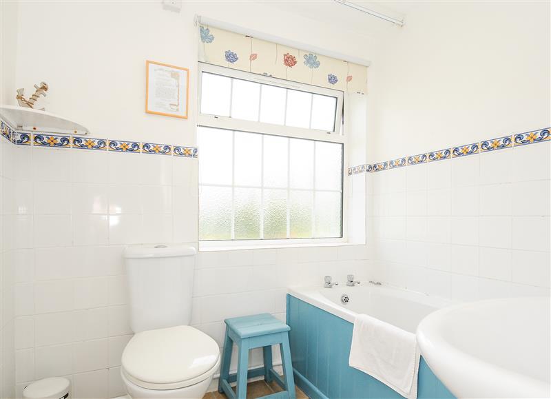 This is the bathroom at Forge Cottage, Mullion