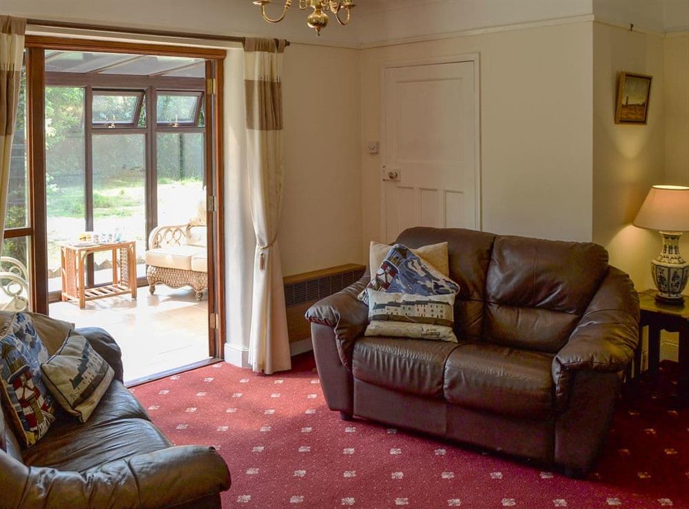 Comfy living area at Forge Cottage in Norwich, Norfolk