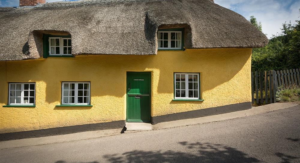 The exterior of Forge Cottage, Devon