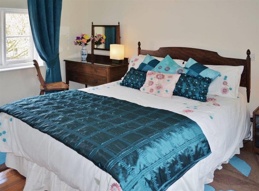 Double bedroom at Forge Cottage in Stiffkey, Norfolk., Great Britain