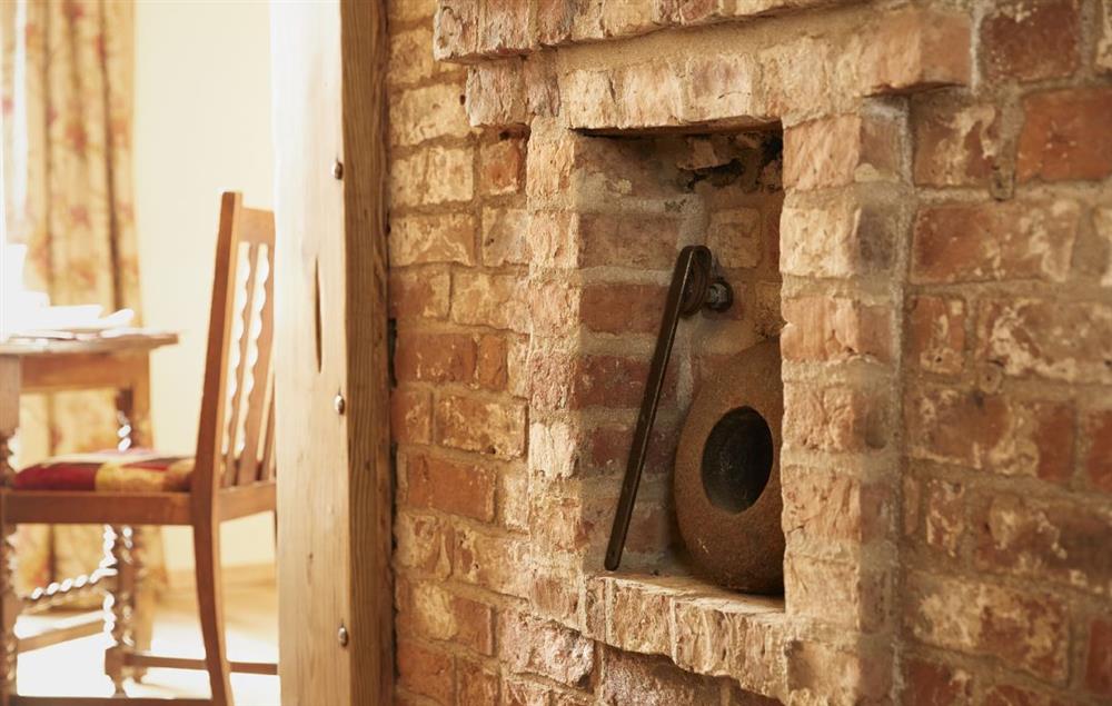 Period features from the building’s former life as a blacksmith’s forge have been thoughtfully retained during the conversion