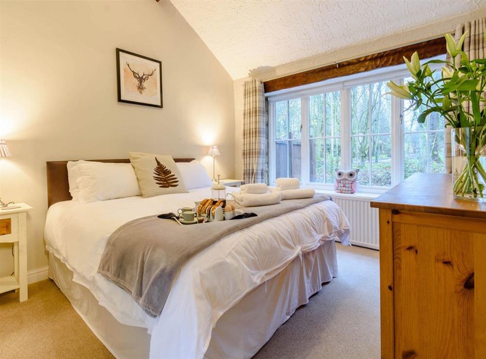 Double bedroom at Forge Gardens in Thornton Le Dale, near Pickering, North Yorkshire