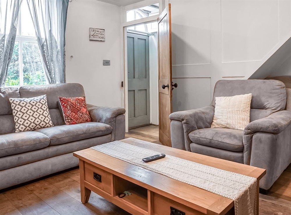 Living area at Forge House in Canterbury, Hampshire