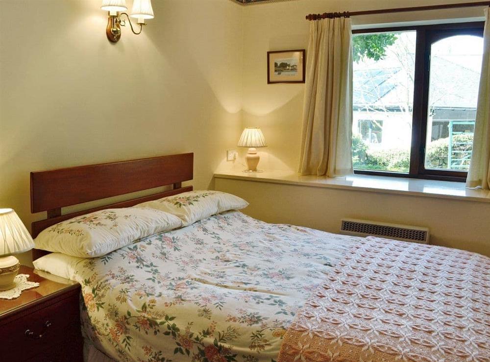 Double bedroom at Forge Mill Cottage in Dalbeattie, Kirkcudbrightshire