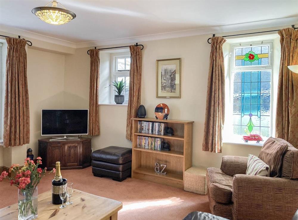 Living area at Forge View Cottage in Thornton-le-Dale, near Pickering, North Yorkshire
