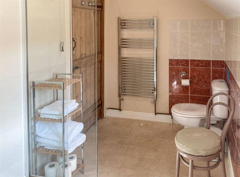 Shower room at Forge View Cottage in Thornton-le-Dale, near Pickering, North Yorkshire