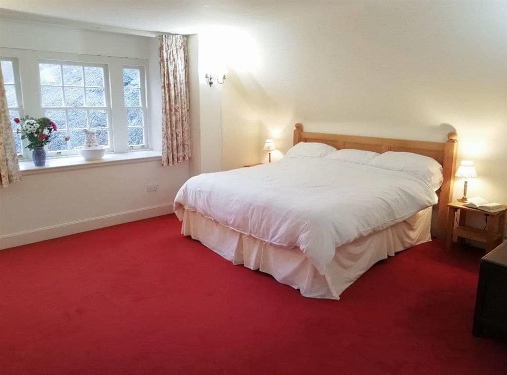Comfortable double bedroom at Forget Me Not in Dalmellington, Ayrshire., Great Britain