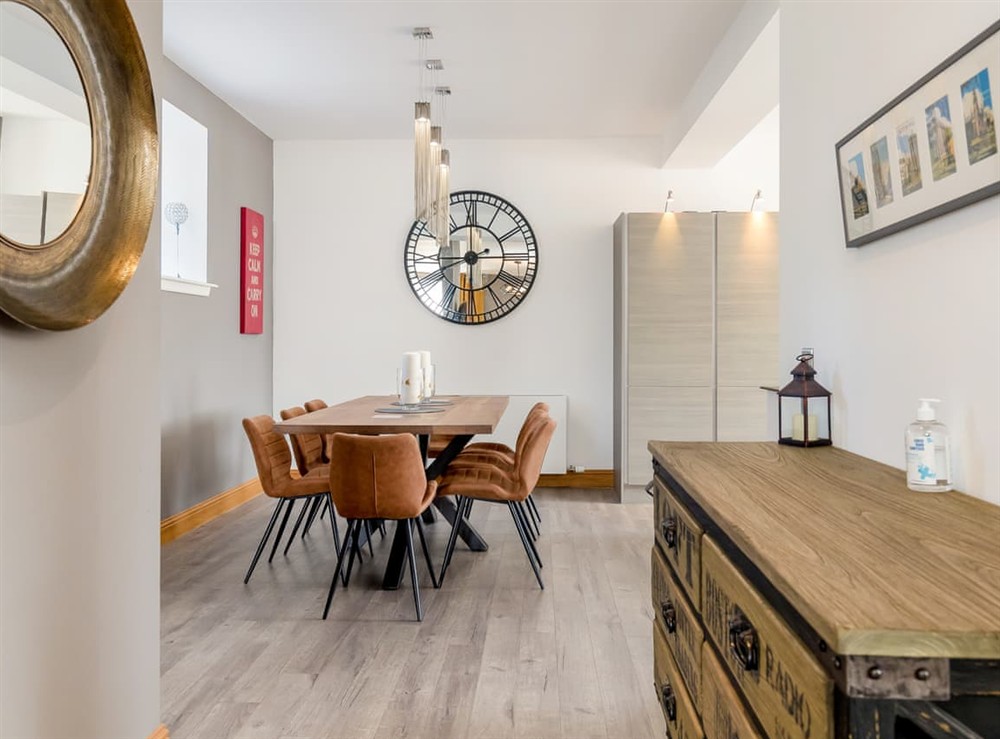 Dining Area at Formans Lodge in Musselburgh, East Lothian