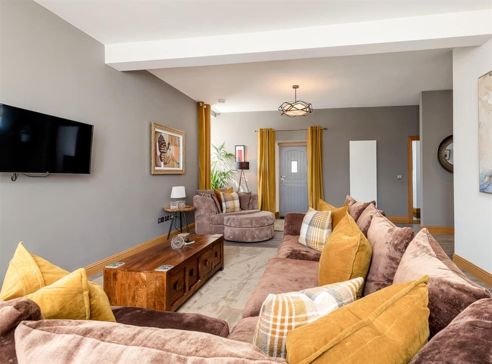 Living room at Formans Lodge in Musselburgh, East Lothian