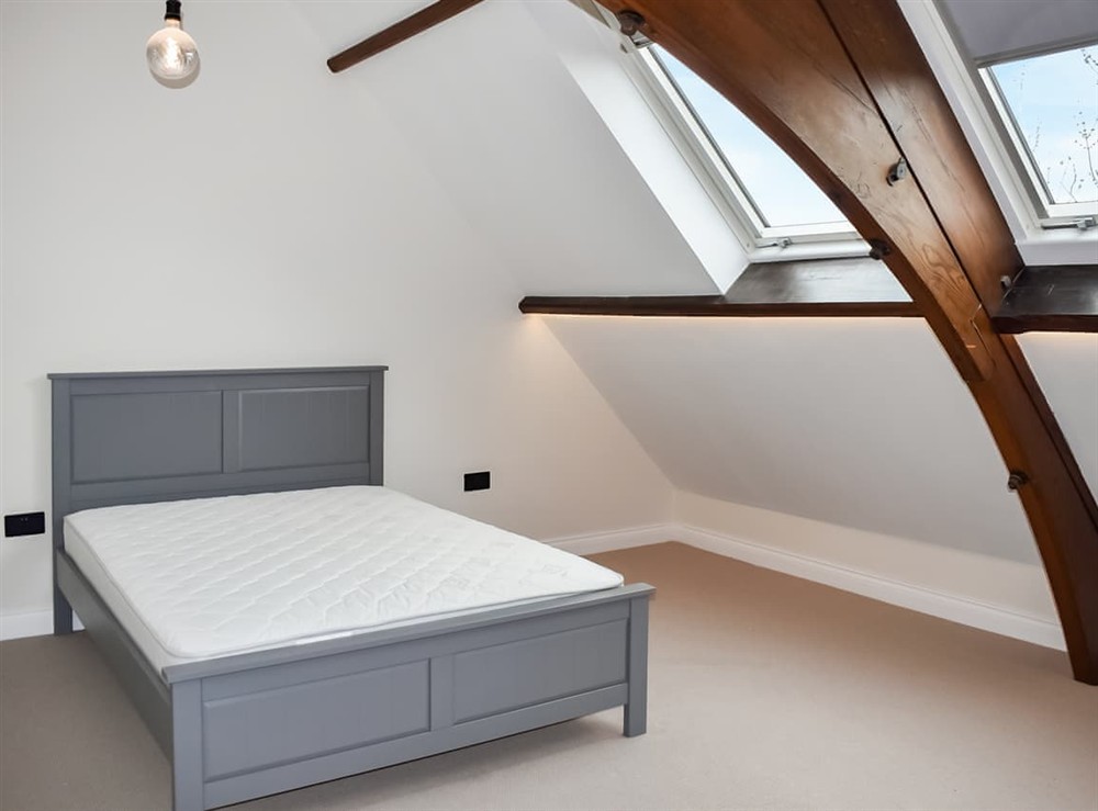 Double bedroom at Former Methodist Church in Airton, near Malham, North Yorkshire