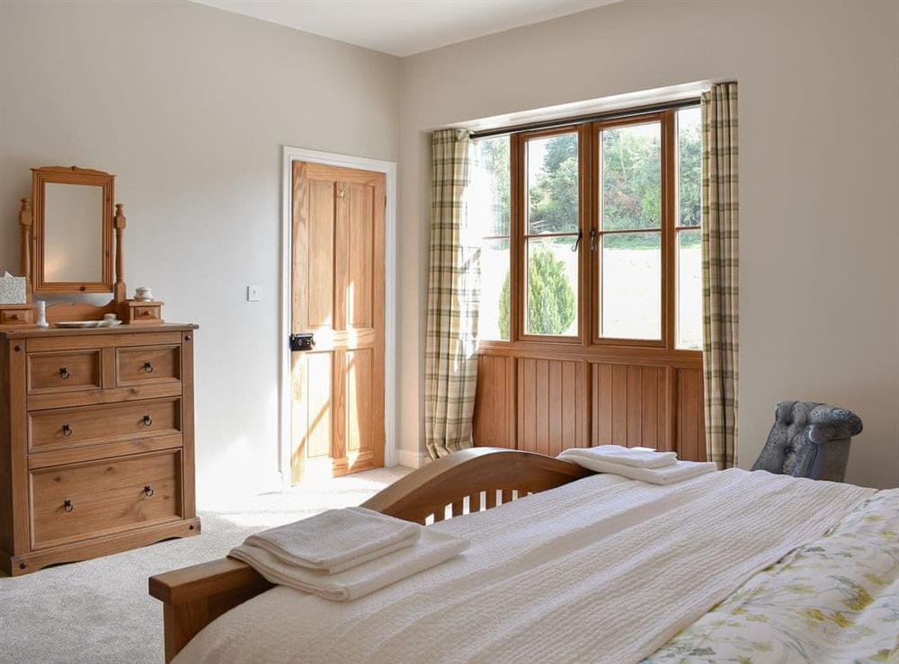 Light and airy double bedroom at Fossils End in Chickerell, near Weymouth, Dorset