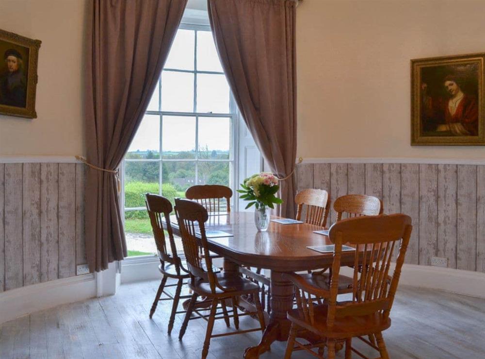 Dining room at Foulston in Liskeard, Cornwall