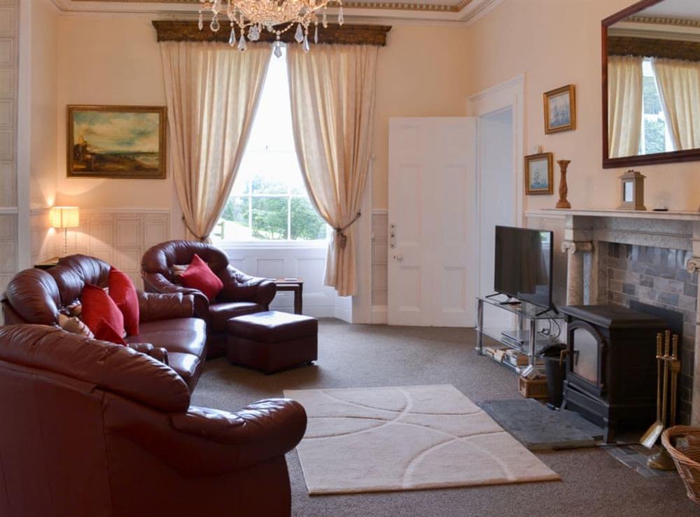 Living room at Foulston in Liskeard, Cornwall