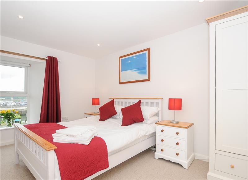 One of the 3 bedrooms at Foundry Cottage, Hayle