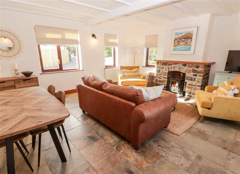 Enjoy the living room at Fountain Folly, Moylgrove near St Dogmaels