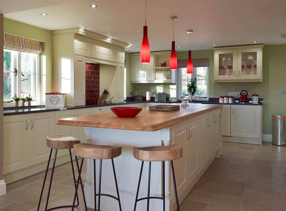 Light and airy kitchen at Fountain Hill in Eglwyswrw, near Cardigan, Pembrokeshire, Dyfed