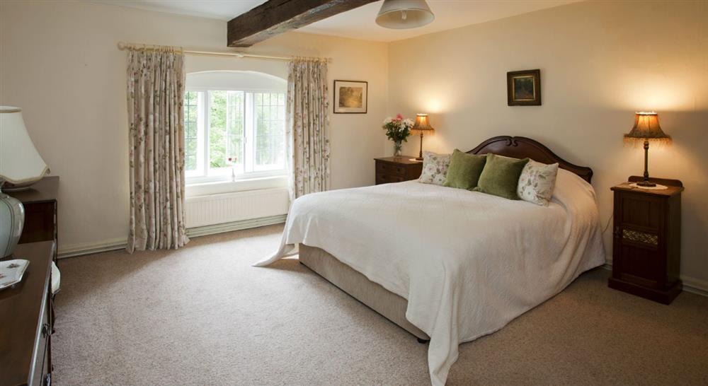 A double bedroom at Fountains Cottage in Ripon, North Yorkshire