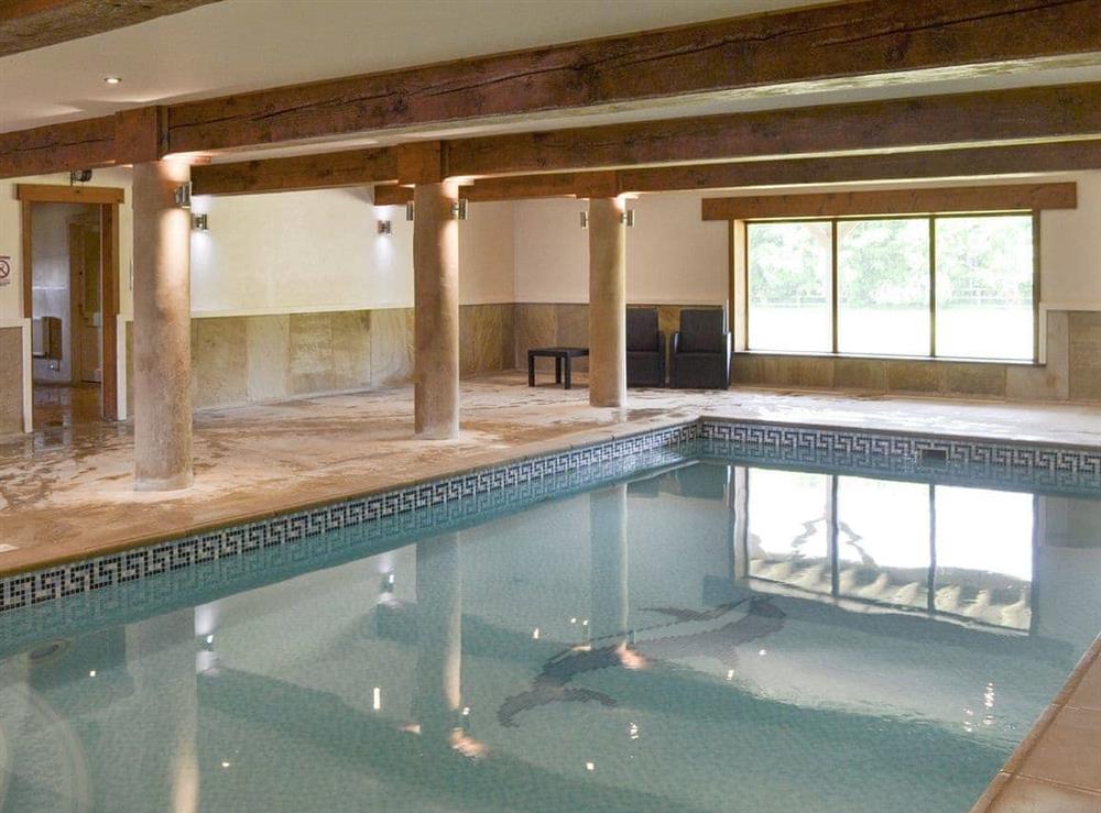 Luxurious indoor shared swimming pool at Four Bays in Brandesburton, Nr Bridlington, East Yorkshire., North Humberside