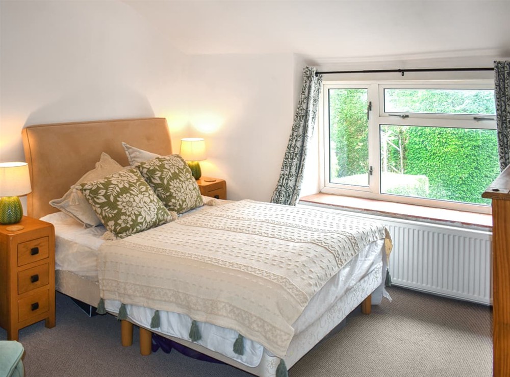 Double bedroom at Four Elms in Yarcombe, near Axminster, Devon
