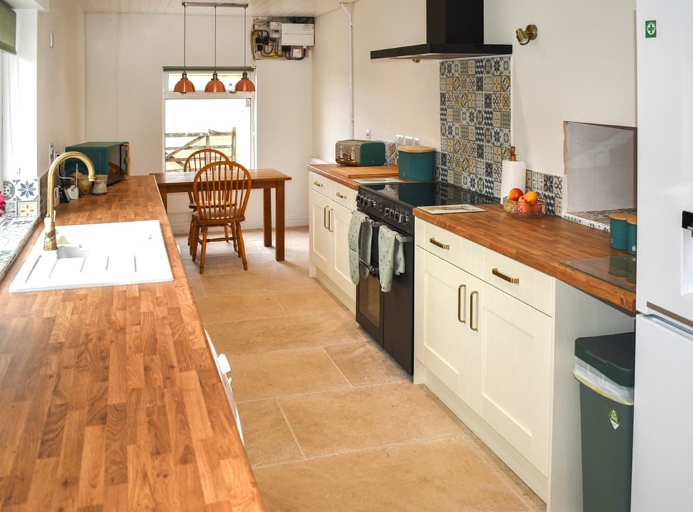 Kitchen/diner at Four Elms in Yarcombe, near Axminster, Devon