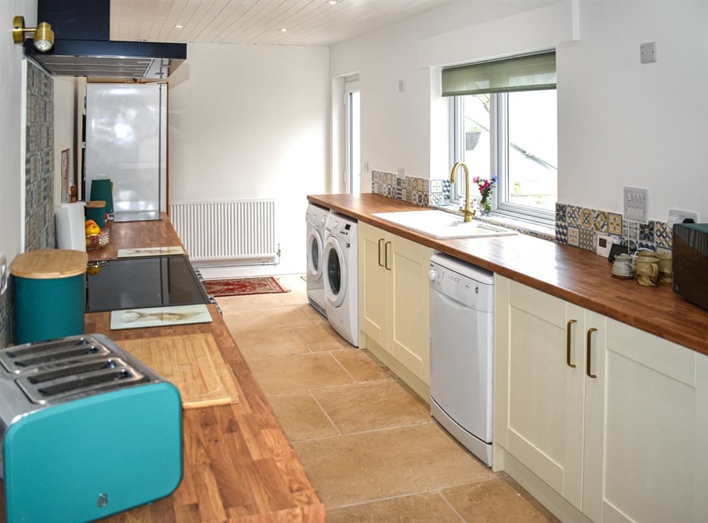 Kitchen at Four Elms in Yarcombe, near Axminster, Devon