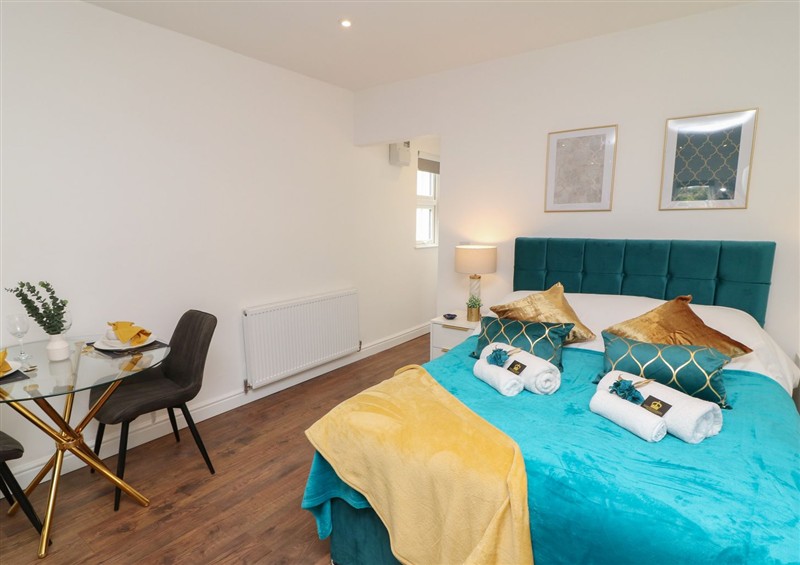 One of the bedrooms at Four, Peterborough