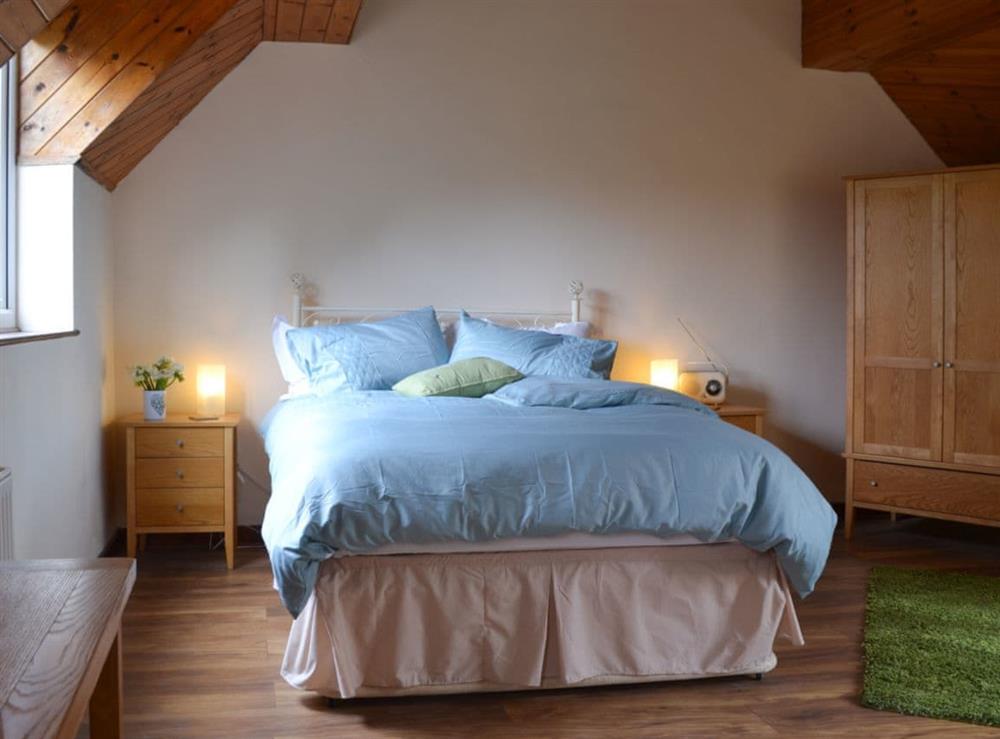 Double bedroom at Fourwinds in Farlow, near Ludlow, Shropshire