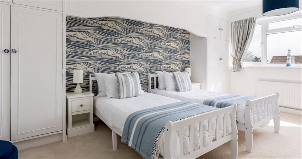 One of the bedrooms at Fourwinds No.6 in Sandbanks