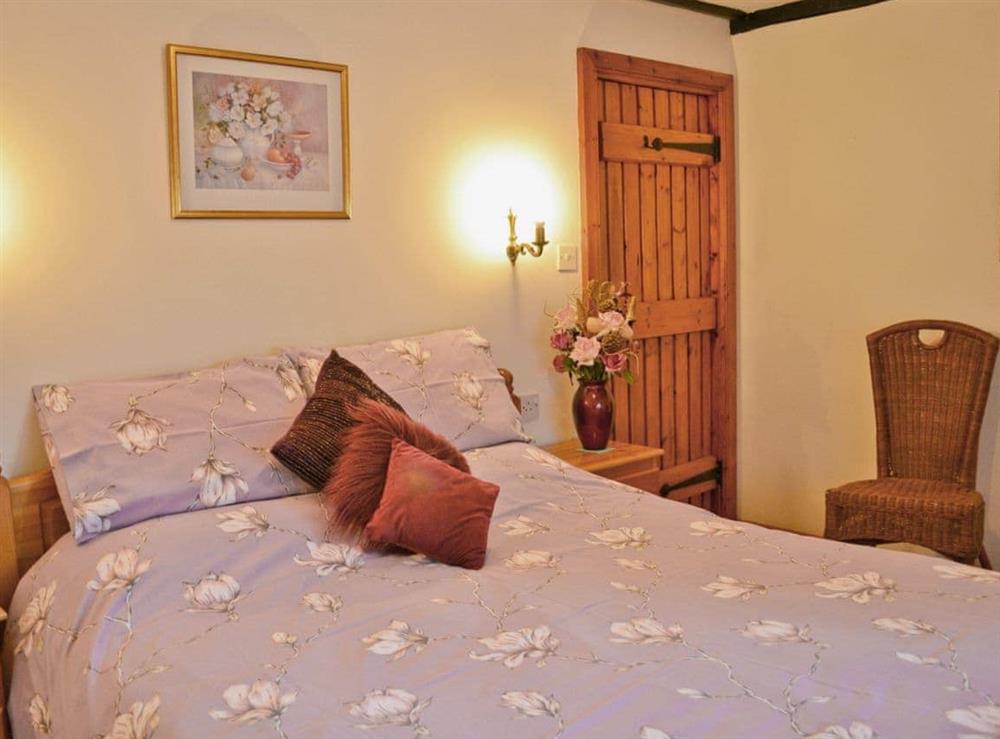 Double bedroom at Fox Cottage in Jevington, near Eastbourne, East Sussex