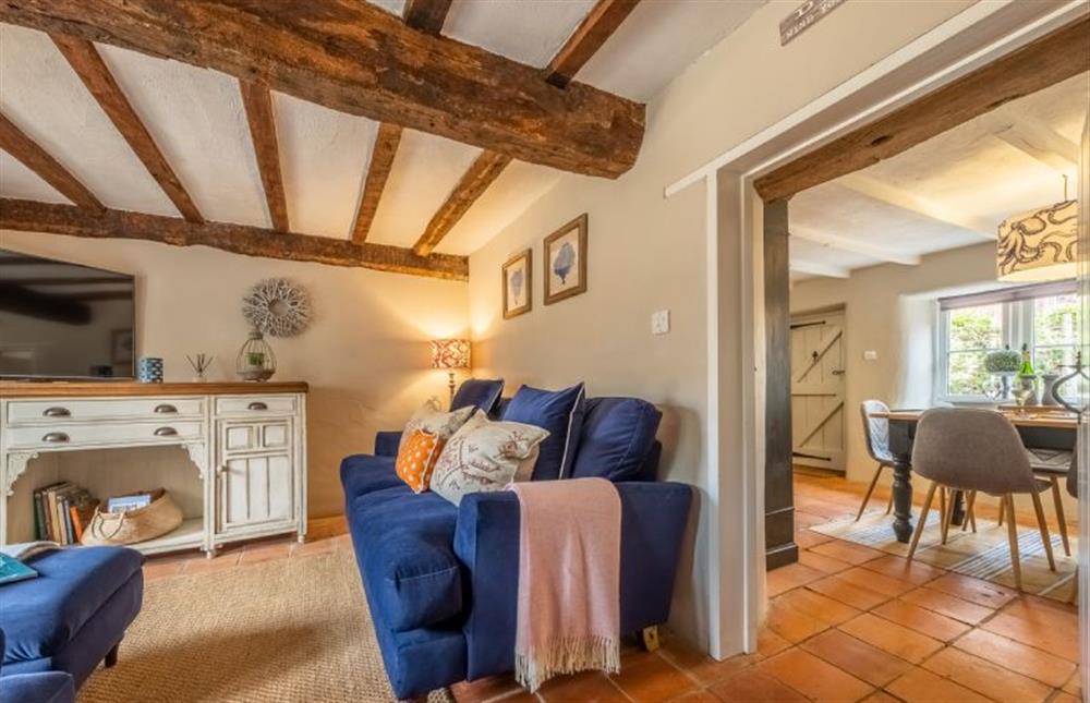 Ground floor: From the sitting room to the kitchen at Fox Cottage, South Creake near Fakenham