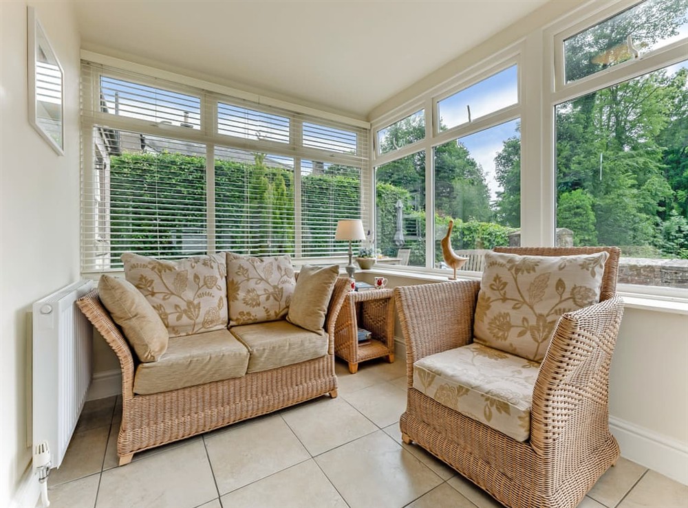 Conservatory at Fox Cover in Doxford, near Embleton, Northumberland