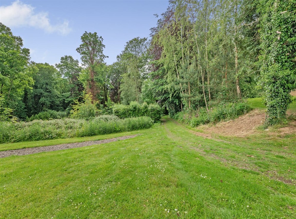 Garden at Fox Cover in Doxford, near Embleton, Northumberland