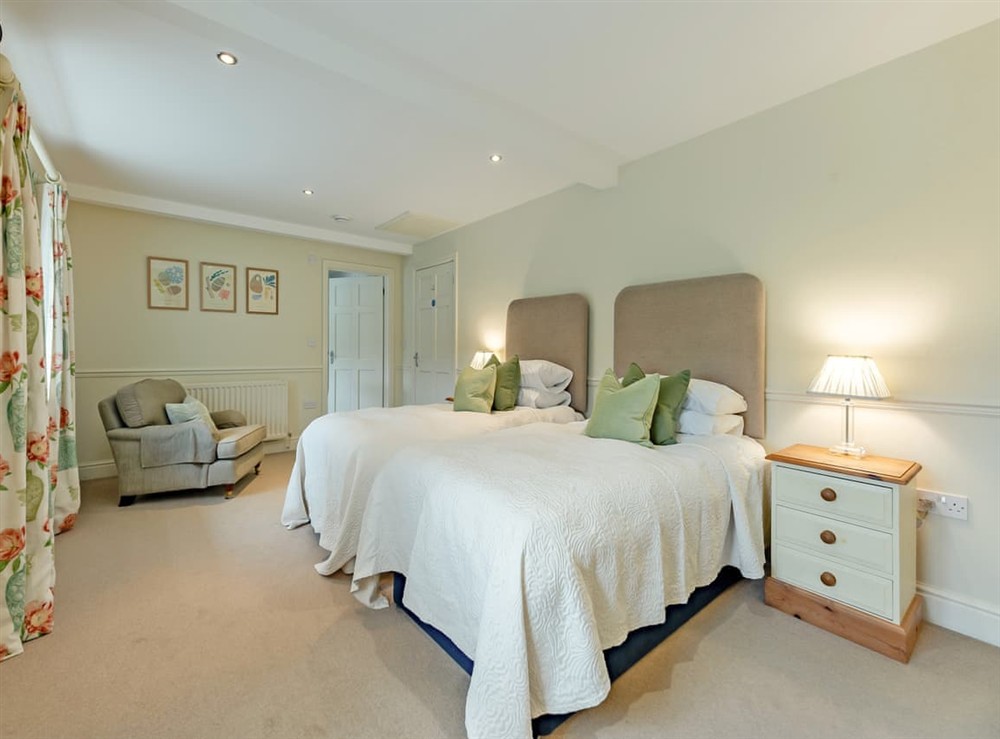 Twin bedroom (photo 2) at Fox Cover in Doxford, near Embleton, Northumberland