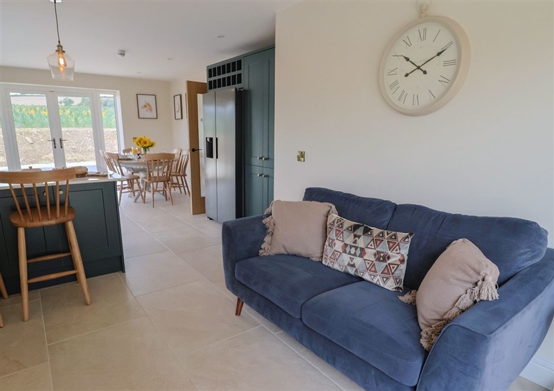 Enjoy the living room at Fox Den, Pendomer near Yeovil
