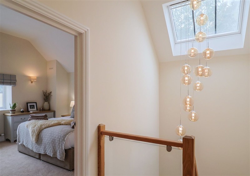 One of the bedrooms at Fox Den, Pendomer near Yeovil