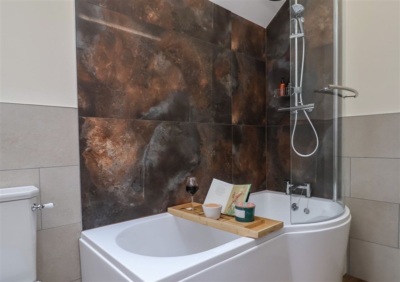 The bathroom at Fox Den, Pendomer near Yeovil