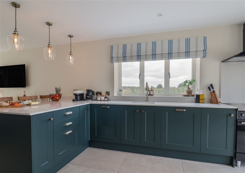The kitchen at Fox Den, Pendomer near Yeovil