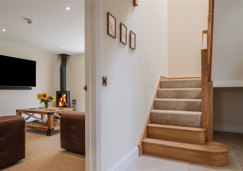 This is the living room at Fox Den, Pendomer near Yeovil