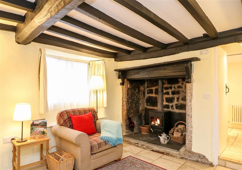 This is the living room at Fox Hat Cottage, Chagford