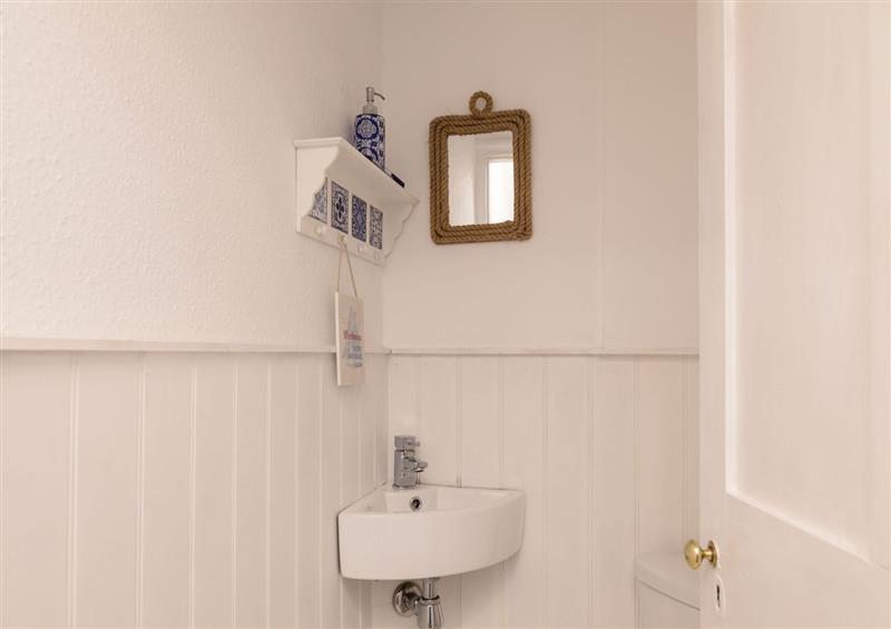 This is the bathroom at Foxbear, Malborough