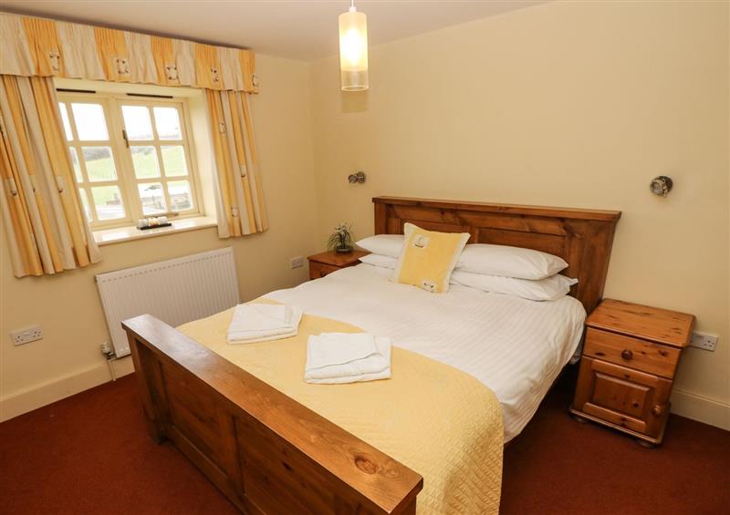 One of the 3 bedrooms at Foxes Den, Gorran Haven