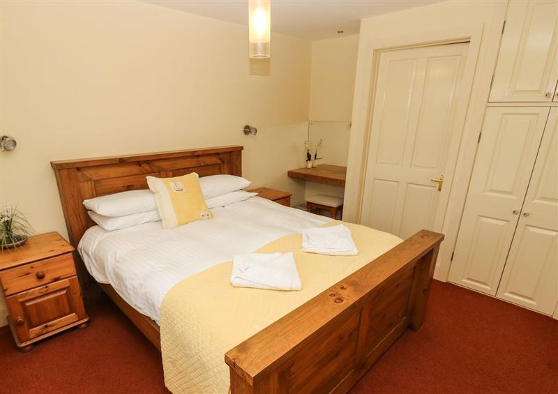 This is a bedroom at Foxes Den, Gorran Haven