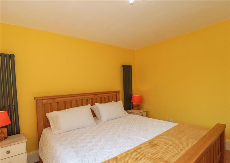 One of the bedrooms at Foxes Den, Knaresborough
