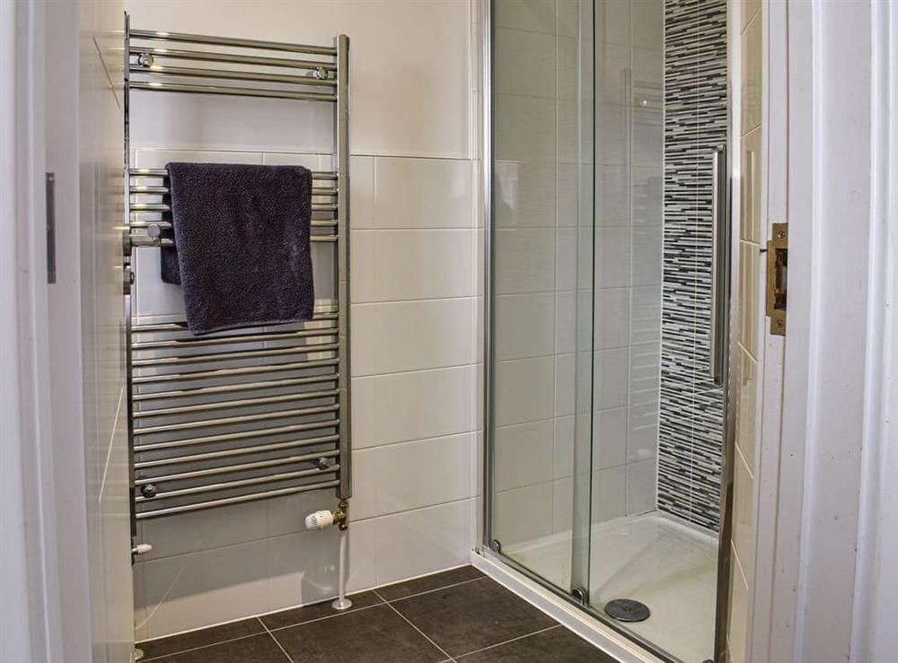 Shower room at Foxes Furlong in Barnham, West Sussex