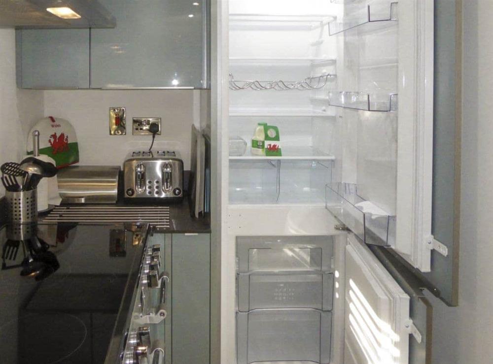 Modern built-in appliances within kitchen at Foxes Reach in Chepstow, Gwent