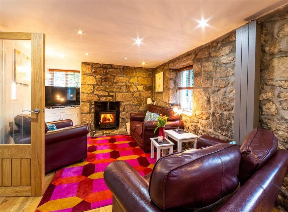Welcoming living room at Foxes Reach in Chepstow, Gwent