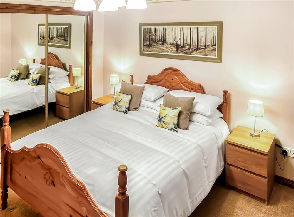 Double bedroom at Foxglove Cottage 2 in Drymen, Lanarkshire